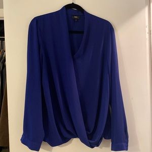 Mossimo so XL BLUE BLOUSE